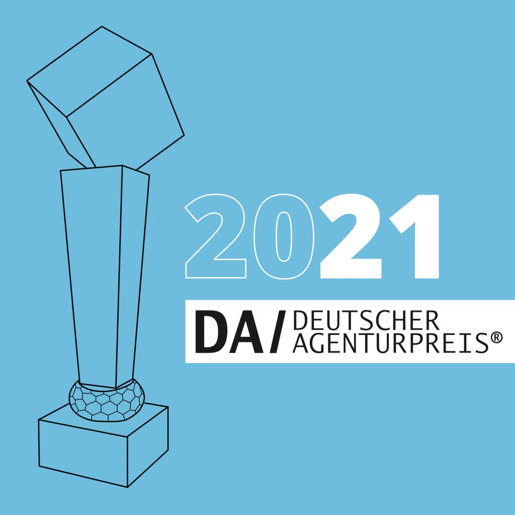 Deutscher Agenturpreis 2021 Pokal
