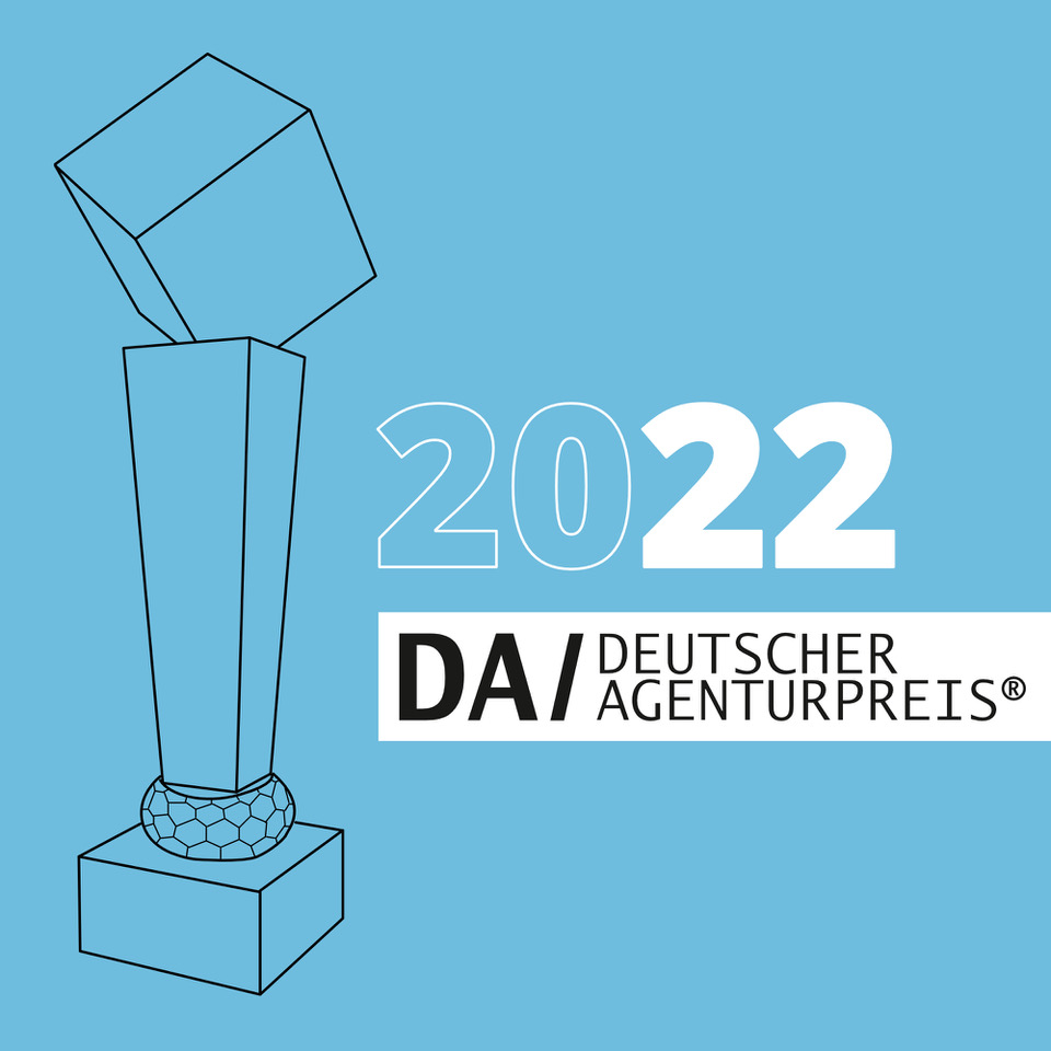 Deutscher Agenturpreis 2022 Pokal