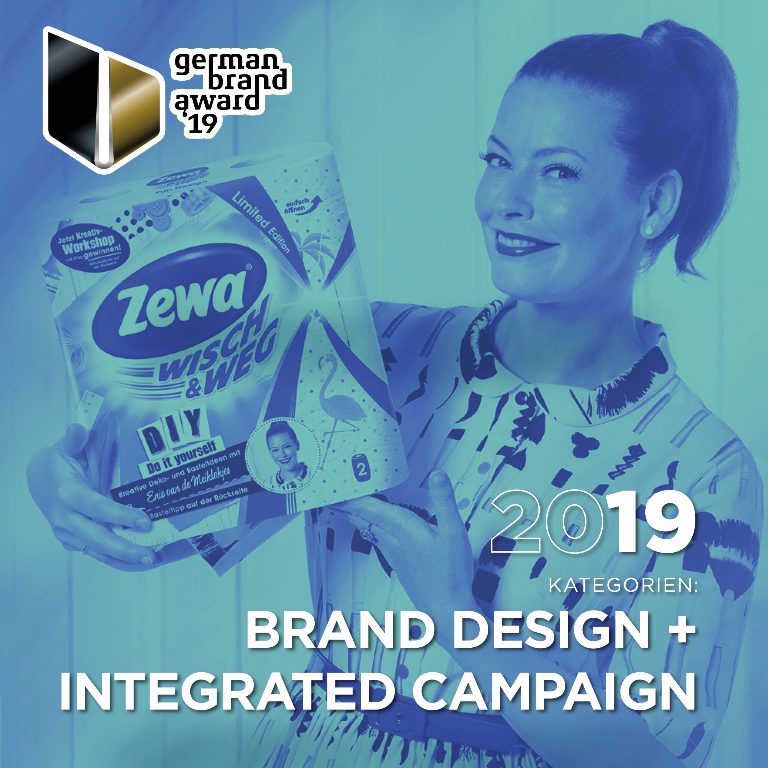 Gewinner German Brand Award 2019 für Brand Design + intergrated Campaign mit Enie van de Meiklokjes