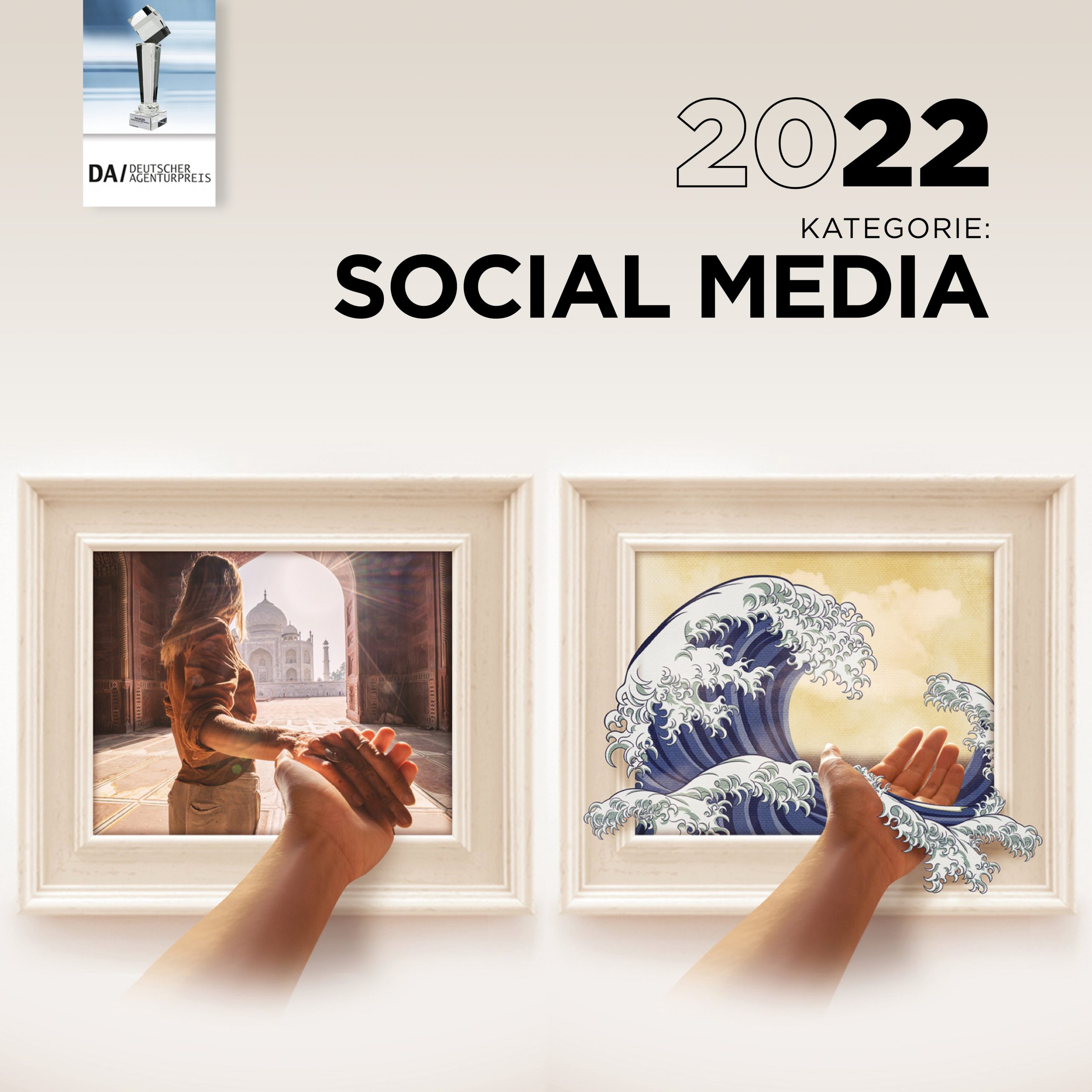 Deutscher Agenturpreis 2022 für Social Media NDR Kulturkarte